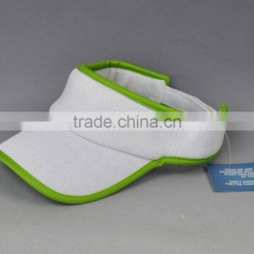 Elastic Band Visor Skull Cap Cheap UV Sun Visor Hats