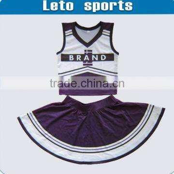 Wholesale custom school uniform design cheerleading uniforms design