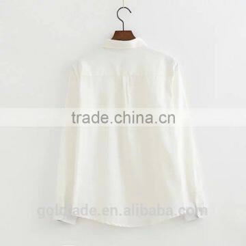 Wholesale Clothing Dress Shirt Formal Women Shirt Office Ladies Blouse Shirt photo-4