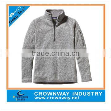 wholesale man Better Sweater 1/4 Zip thick Fleece Jacket