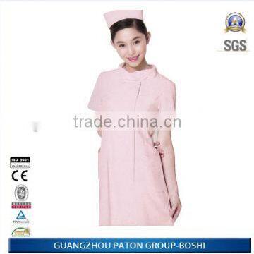 High Protect Funtion For New Design Long Sleeves Nurse White Uniform