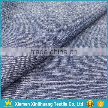 Best Price Wholesale Yarn Dyed 100% Cotton Chambray Fabric photo-3