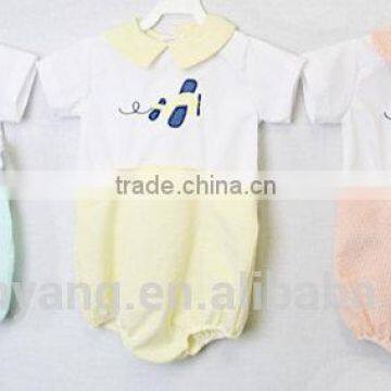 100% Cotton Woven Fabric NewBorn Boutique Baby Clothes Set Made In China photo-2