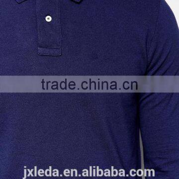 Sports Long Sleeves Men Pique Polo Shirt, Personalized Custom Polo Shirt Importer, Gym Golf Polo T-shirt Wholesale photo-3