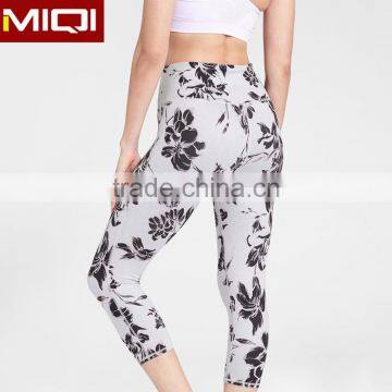 Wholesale Custom Gym Compression Tights Printed Custom Fitness Leggings