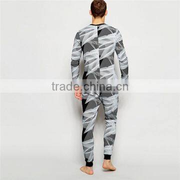 Loungewear Grandad Waterproof Onesie Adults With Geo Print photo-2