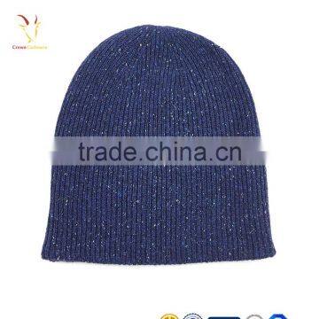 Mens Winter 100% Wool Knitted Beanie Hat photo-2