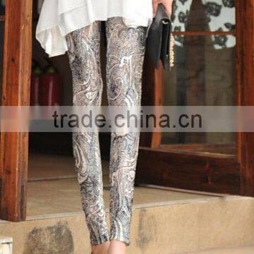 EY0083L 2015 Summer/Autumn Ladies Printed Viscose Pants High Quality Leggings for Women photo-2