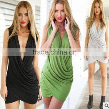 Walson 2015 Women Casual Hooded Cotton Print Bodycon Dresses Loose Plus Size Knee Length Summer photo-2