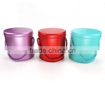 Tinplate Cans Packaging Tin Box Monochromatic Diy and Joyful Carrying Iron Boxes Receive a Tin Gift Packaging photo-5