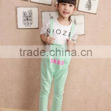 Custom joint clothing wholesale children fashion girls cotton