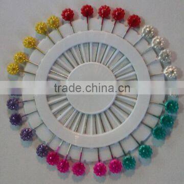 80pcs Blister Card Pearl Head Pins photo-2
