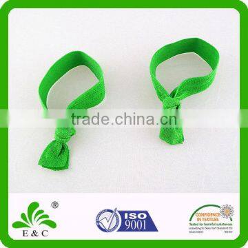 Hand Knotted Solid Color Elastic Wristband Hair Band Wrist Band photo-3