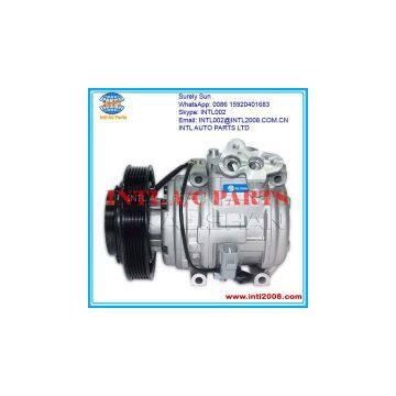 AIRCON Compressor 447170-8520 10PA15L AUTO AC compressor for TOYOTA Altis 1.8L 2001-2004 6pk, 146mm