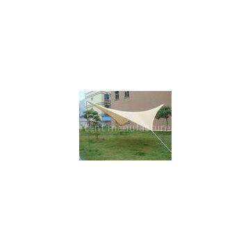 Waterproof Patio Sun Canopy Rectangle Shade Sails in Nylon HDPE , 4X6M