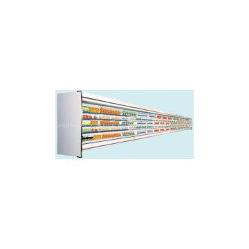 Commercial Beverage Mulideck Open Chiller Energy Efficiency For Market