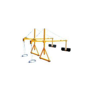 3P, 380V, 50Hz 8.3 m / min Single Mast Climbing Work Platform STC100 D