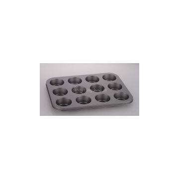 2015 hot selling 12pcs round shape carbon steel metal cake mould