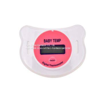 Colorful Eco-friendly LCD Dispal Baby Nipple Thermometer photo-3