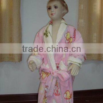 Children's Bathrobes-Coral Fleece