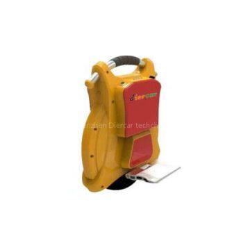 Yellow 40km Water-proof Night-vision Smart Self-balance SoloWheel Electric Unicycle (S3)