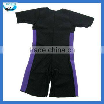 high quality short sleeve neoprene smooth skin wetsuit surfing suits