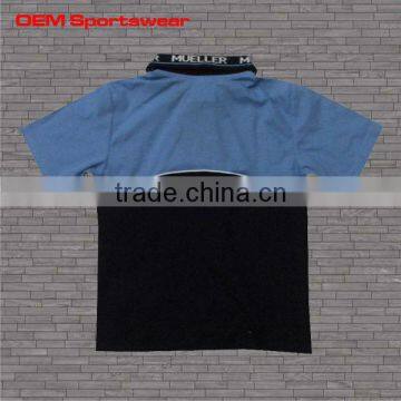 Custom made cut and sew polos uniform for men