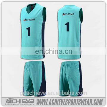 wholesale blank european basketball uniforms shorts design jersey