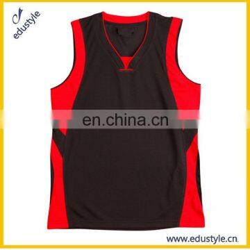 Wholesale Custom Polyester Mesh Fitness Men Gym Singlets