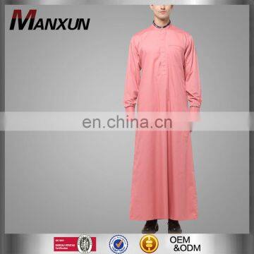 2016 New Design Islamic Clothing Men's Thawb Muslim Clothing Of Saudi Thobes