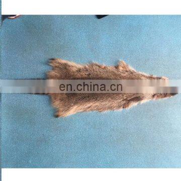 Wholesale real raccoon fur belt animal fur skin for garment