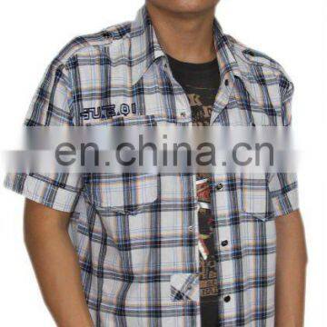 Fashion Design Men's Woven Shirt