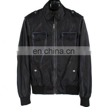 2016 Custom Men's Winter Jacket , Men Casual Motorcycle Leather Jackets photo-5