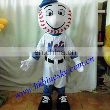 2015 newly finished baseball boy Mr Met costume