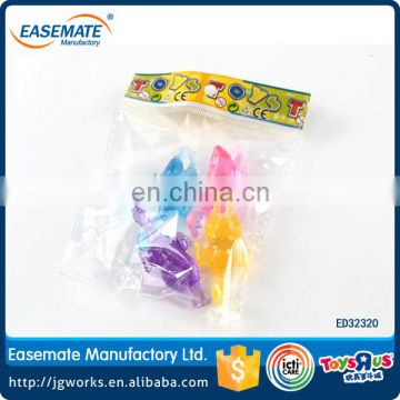 Plastic PVC crystal chicken duck cock poultry animal toy