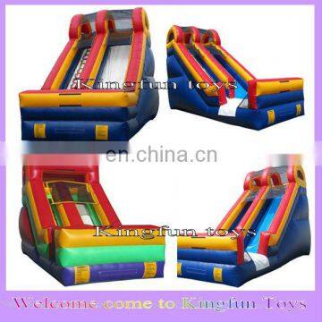 Cheap Single Lane Inflatable dry slide