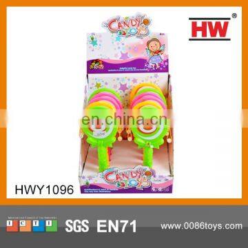 Most Popular Plastic Hand Drum Candy Toy Mini Plastic Toy for Kids