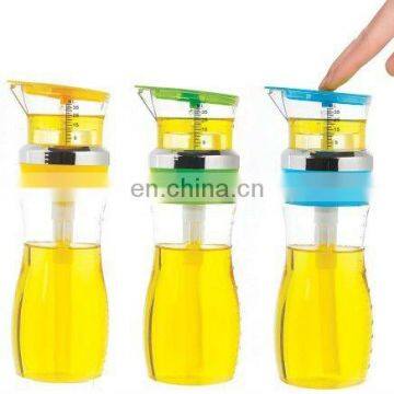 550ml glass measuing oil and vinegar bottle