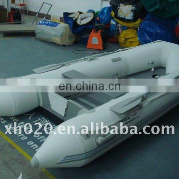 (CE)PVC or Hypalon wooden deck 5 persons in stock ready to ship out Inflatable Boat BB-001