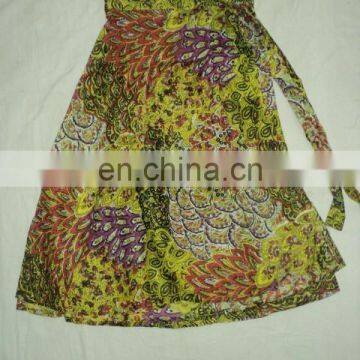 RAYON PRINTED 100 PCS LOT OF LADIES SKIRTS Indian photo-6
