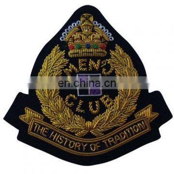 MENS Club Popular Personalized Garment Bullion Badge