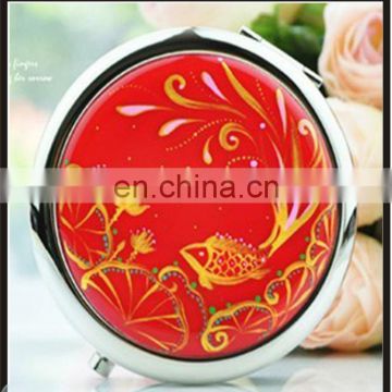 Chinese style China factory personalized pocket cheap pocket mirror