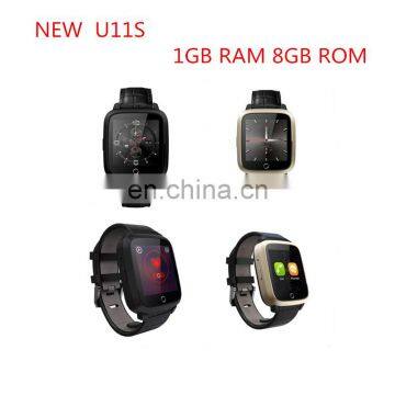 U11s Bluetooth Smart Watch Health Wrist Bracelet Heart Rate Monitor WiFi GPS G-Sensor