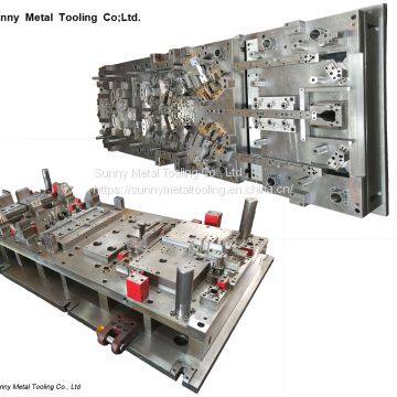 Stamping tool die for automotive metal parts (progressive tool, transfer tool, single station tool)