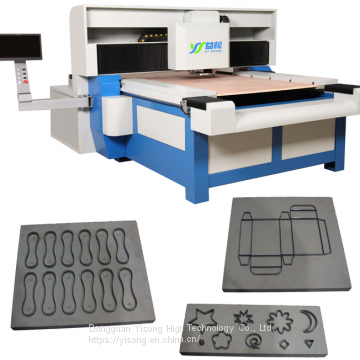 high power 1500w laser die board cutting machine for die board making