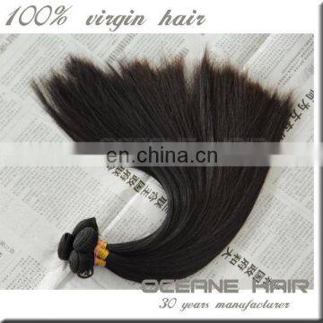 Fumi Hair Double Weft Indian Hair, Peruvian Hair, Malaysian Hair 3 Bundles Hair Weaving photo-2