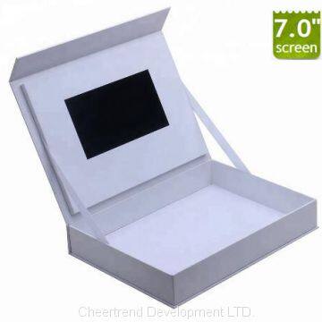 Presentation Marketing Lcd Screen Video Brochure Box for promotion