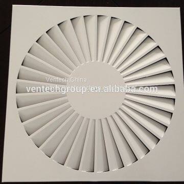 HVAC China supplier aluminum swirl ceiling diffuser air vent motorized air diffuser