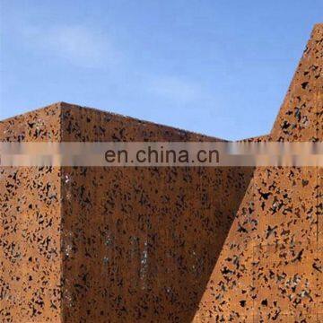 Corten Steel Garden Screen Wall Cladding Sheet