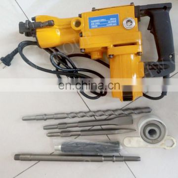 Concrete breaking hammer drill 26mm electric hammer drill machine rotary hammer drill price